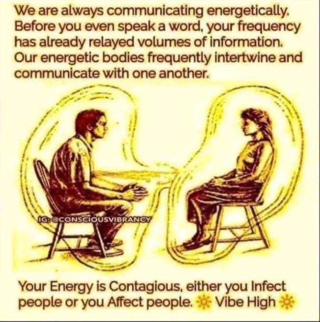 Din energi er smitsom
